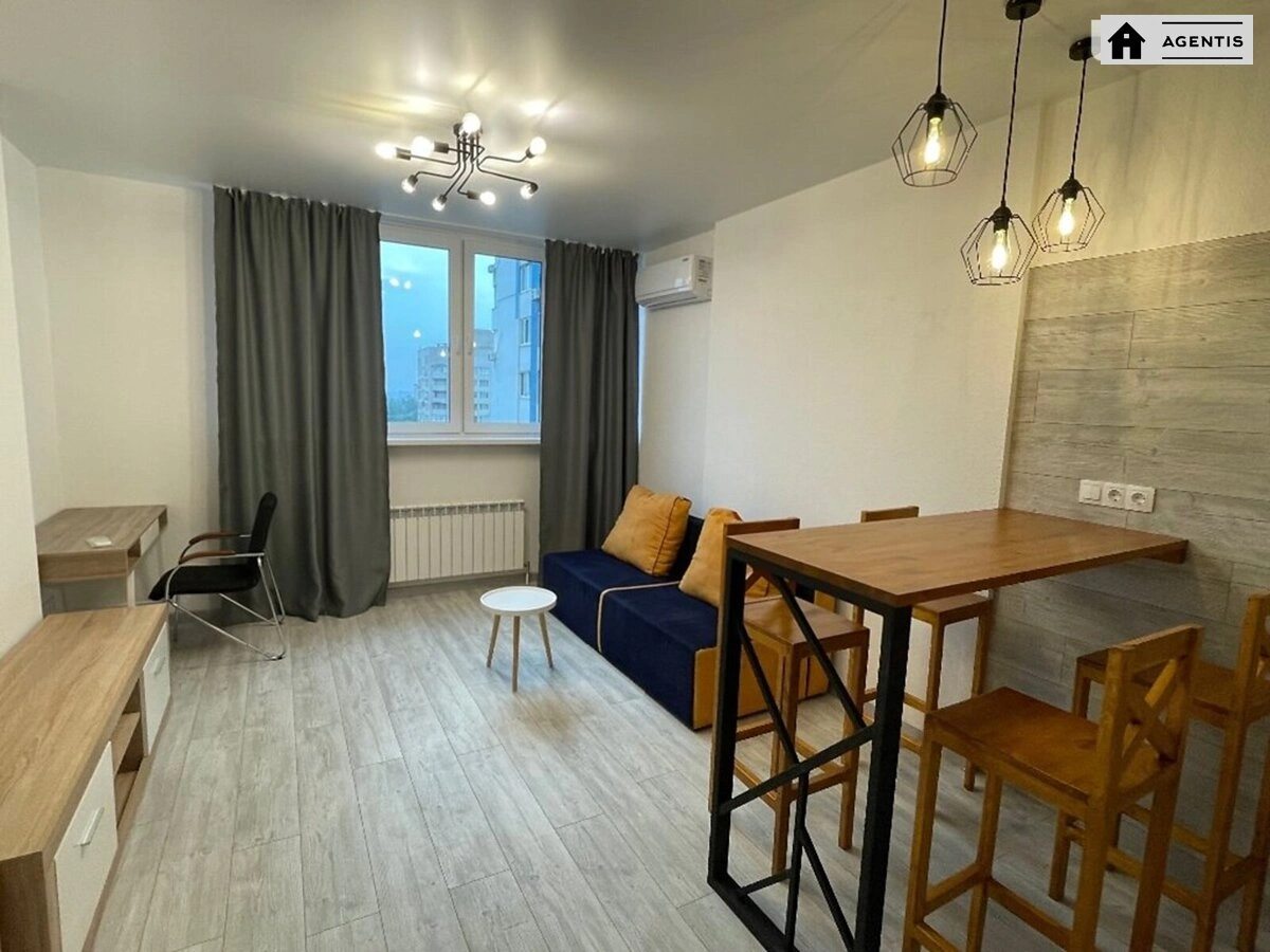 Сдам квартиру 1 комната, 28 m², 15 эт./24 этажа. 9, Сімї Стешенків вул. (Тимофія Строкача), Киев. 