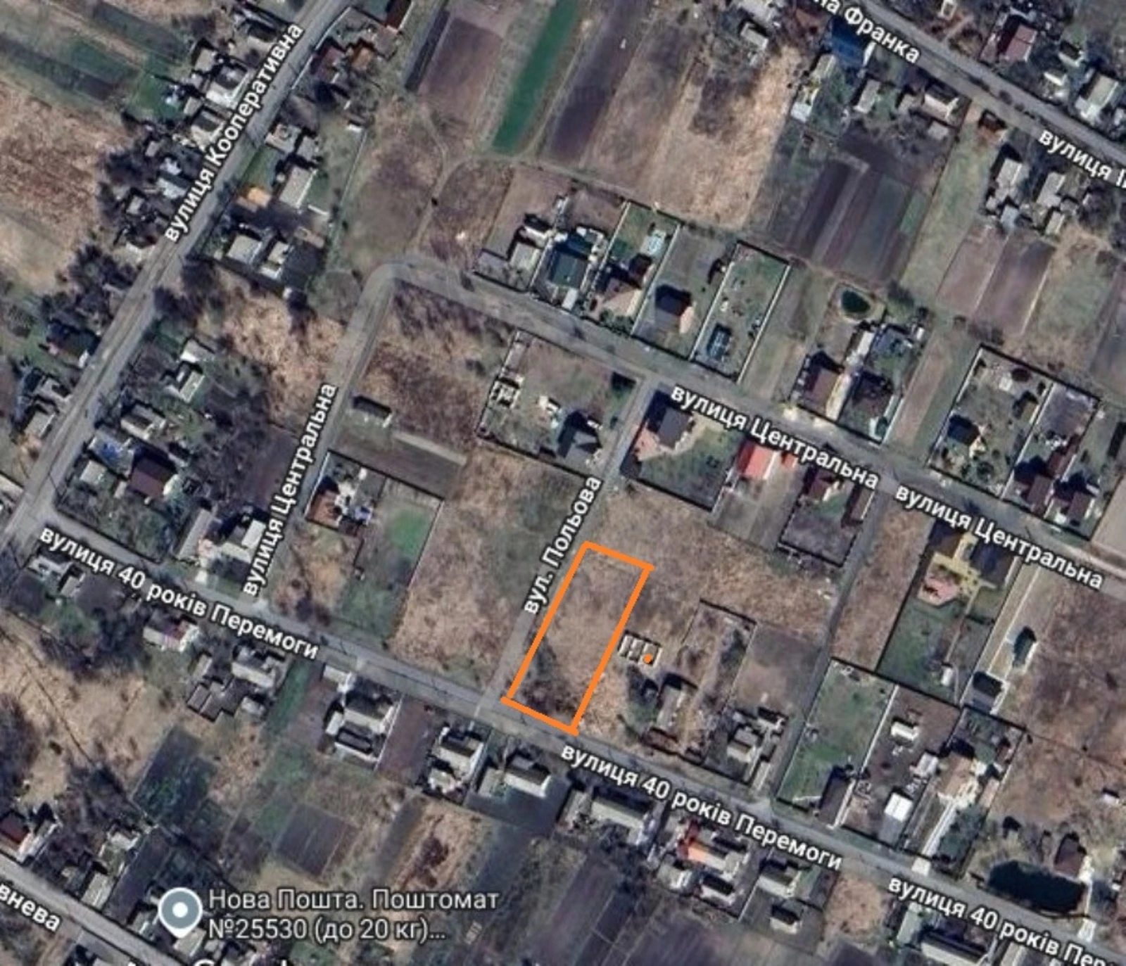 Land for sale for residential construction. 40-richchya Peremohy vul. Ivana Mazepy, Babyntsy. 