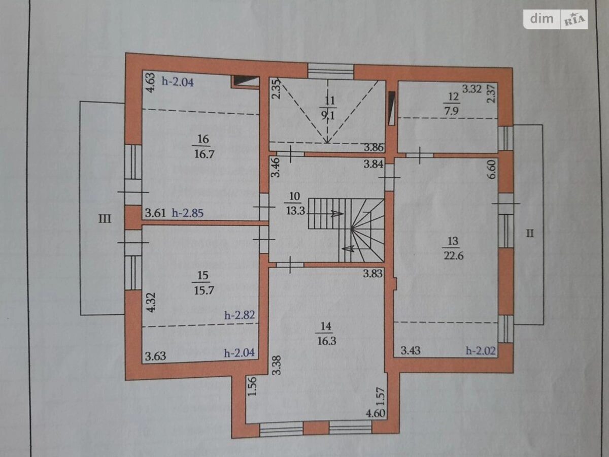 House for sale 222 m², 2 floors. 98, Shkilna , Ostriv. 