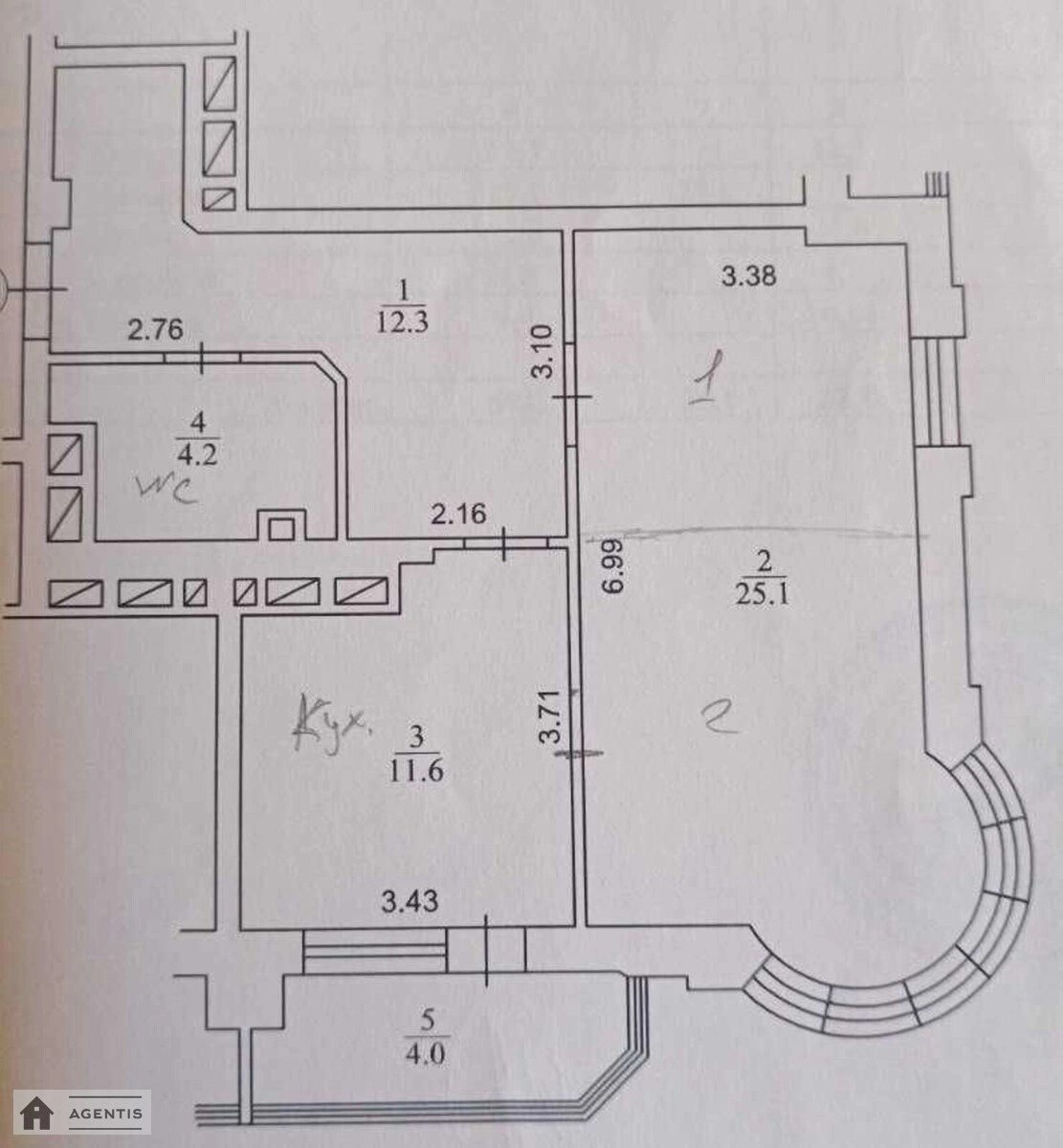 Сдам квартиру 2 комнаты, 57 m², 18 эт./25 этажей. 26, Днепровская набережная 26, Киев. 