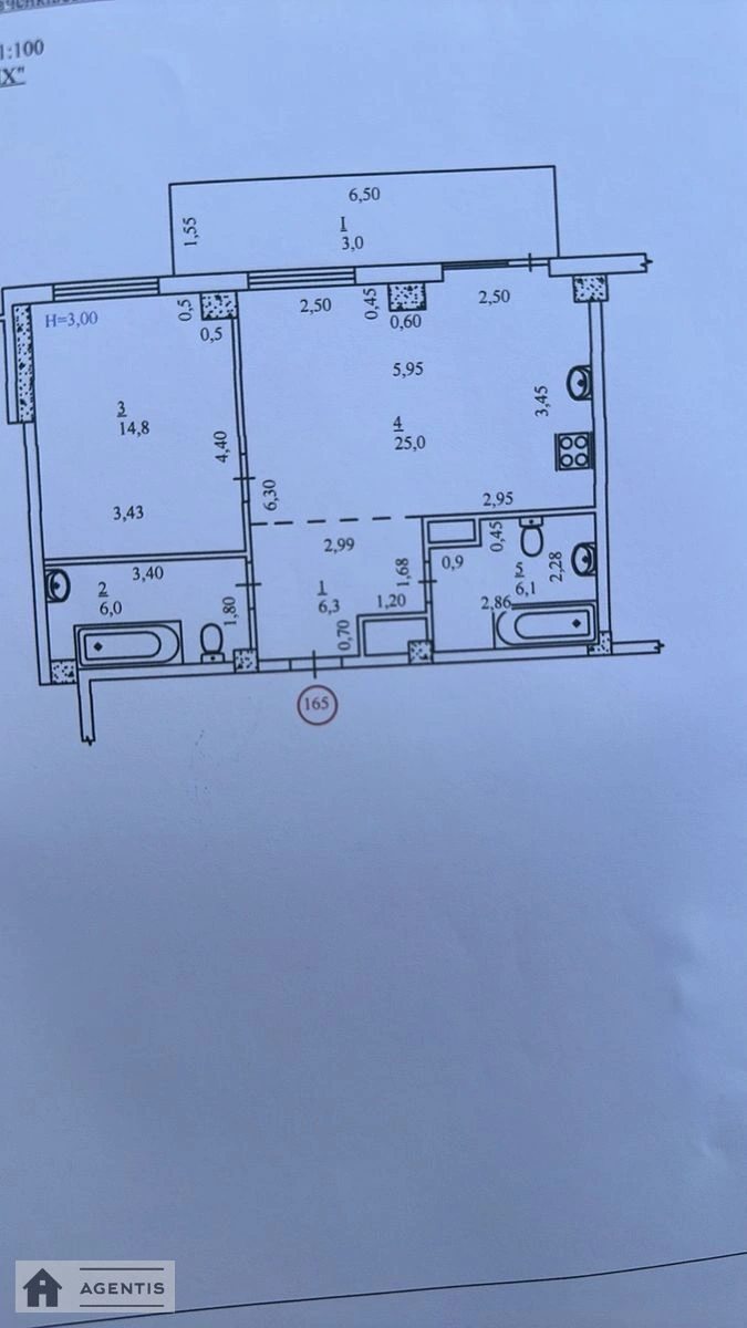 Сдам квартиру 2 комнаты, 62 m², 17 эт./18 этажей. 16, Нагорная 16, Киев. 