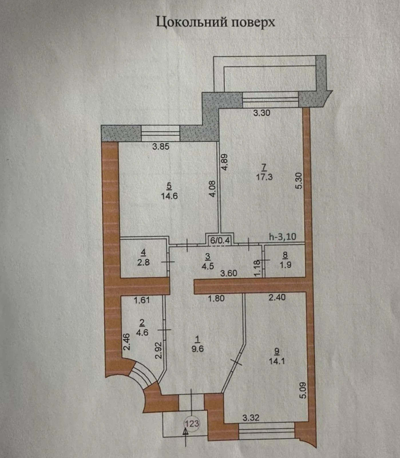 Продаж комерційного приміщення 70 m², 1 пов./9 поверхів. Канада, Тернопіль. 