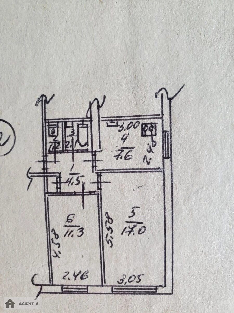 Сдам квартиру 2 комнаты, 45 m², 1 эт./9 этажей. Леси Украинки, Киев. 