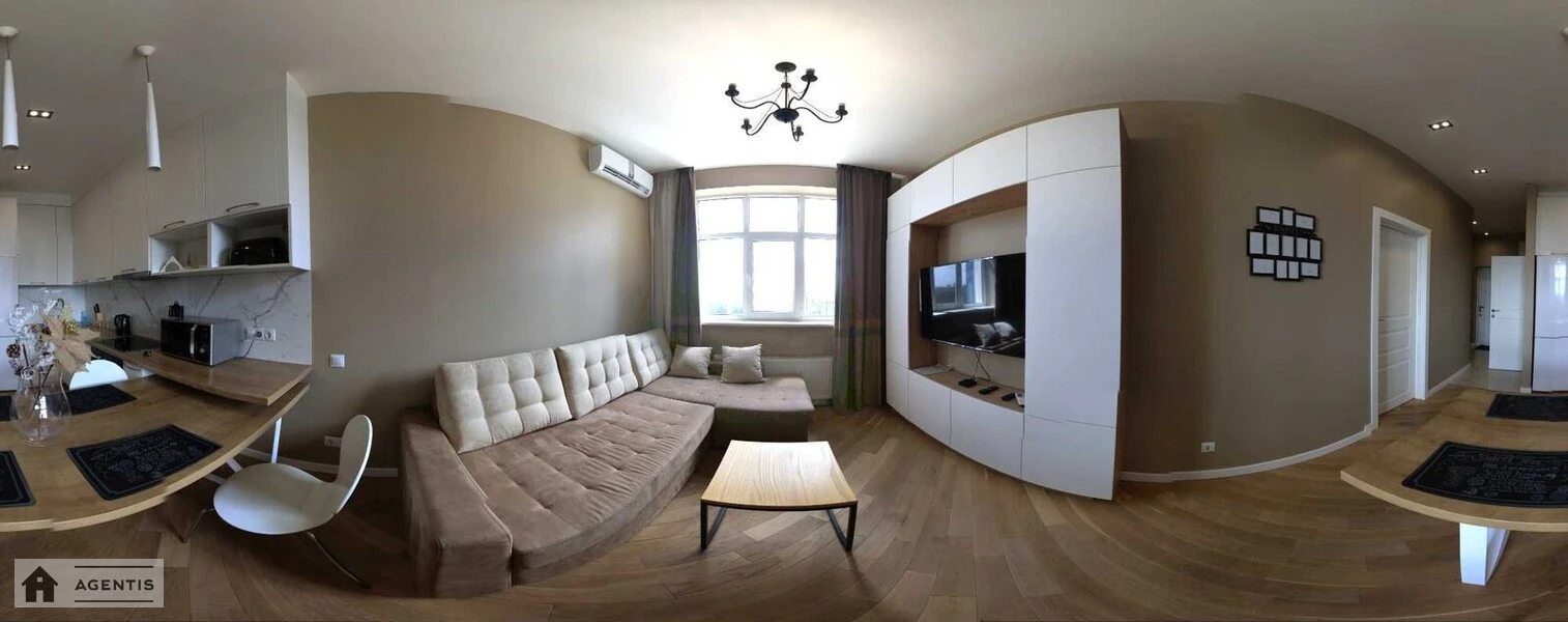 Apartment for rent 2 rooms, 50 m², 9th fl./14 floors. 53, Vasylya Tyutyunnyka vul. Anri Barbyusa, Kyiv. 