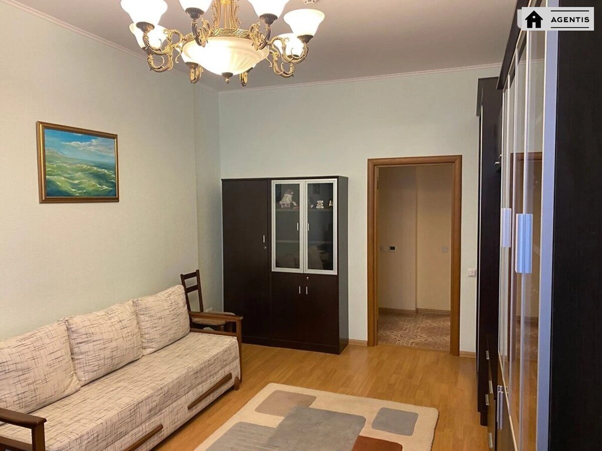 Apartment for rent 3 rooms, 124 m², 8th fl./24 floors. 3, Sribnokilska 3, Kyiv. 