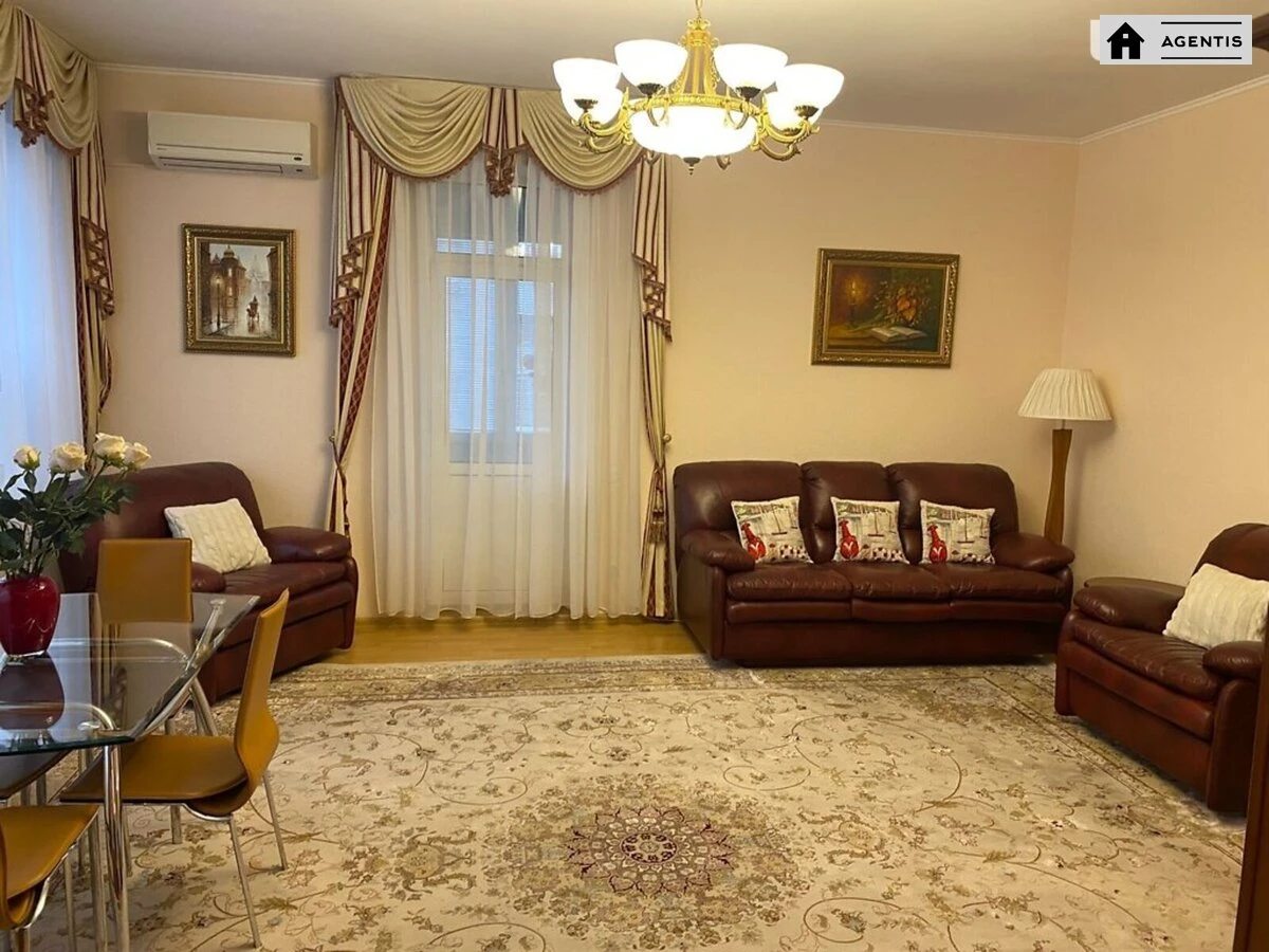 Apartment for rent 3 rooms, 124 m², 8th fl./24 floors. 3, Sribnokilska 3, Kyiv. 