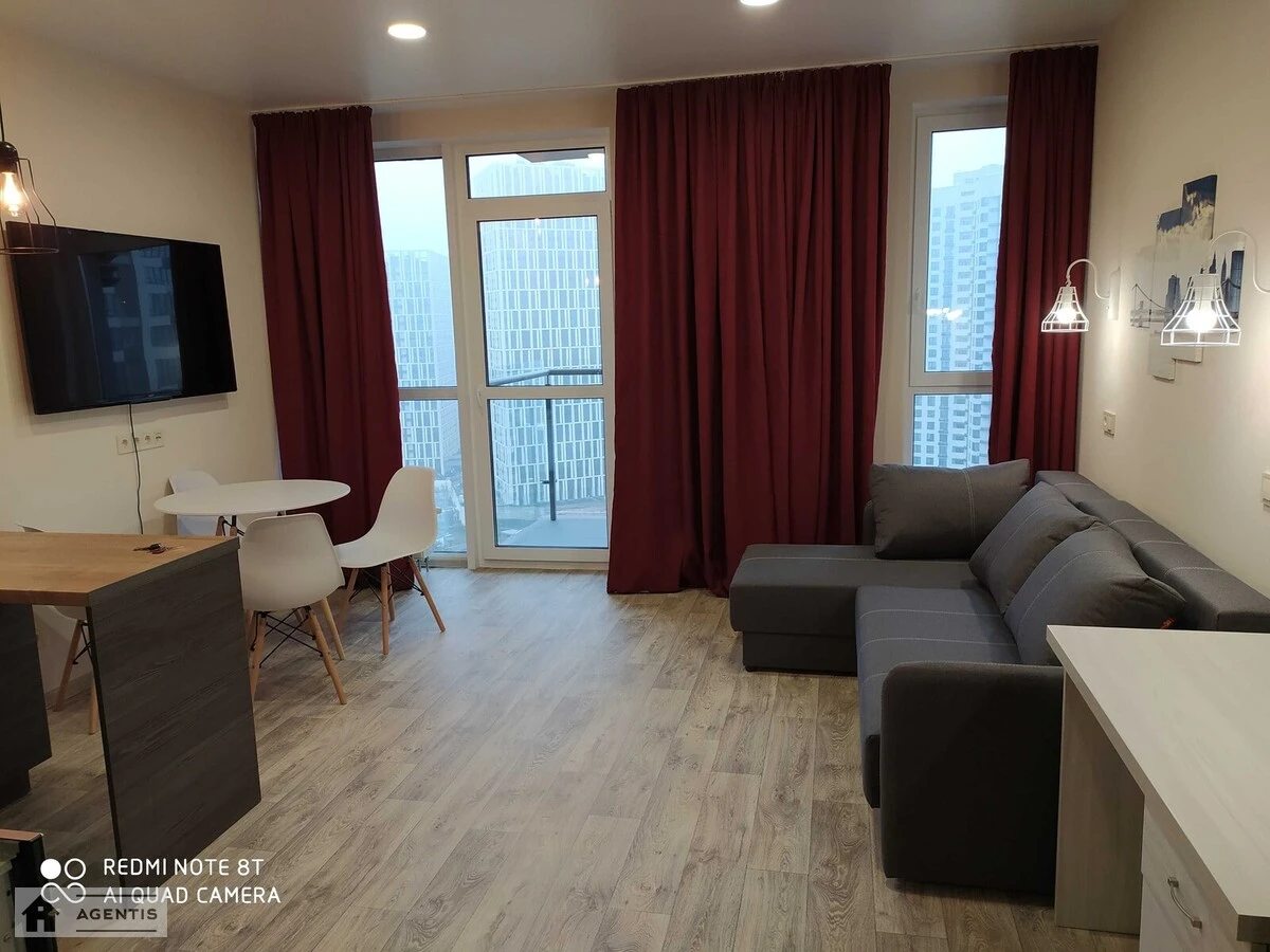 Apartment for rent 1 room, 33 m², 18th fl./24 floors. Osokorska, Kyiv. 