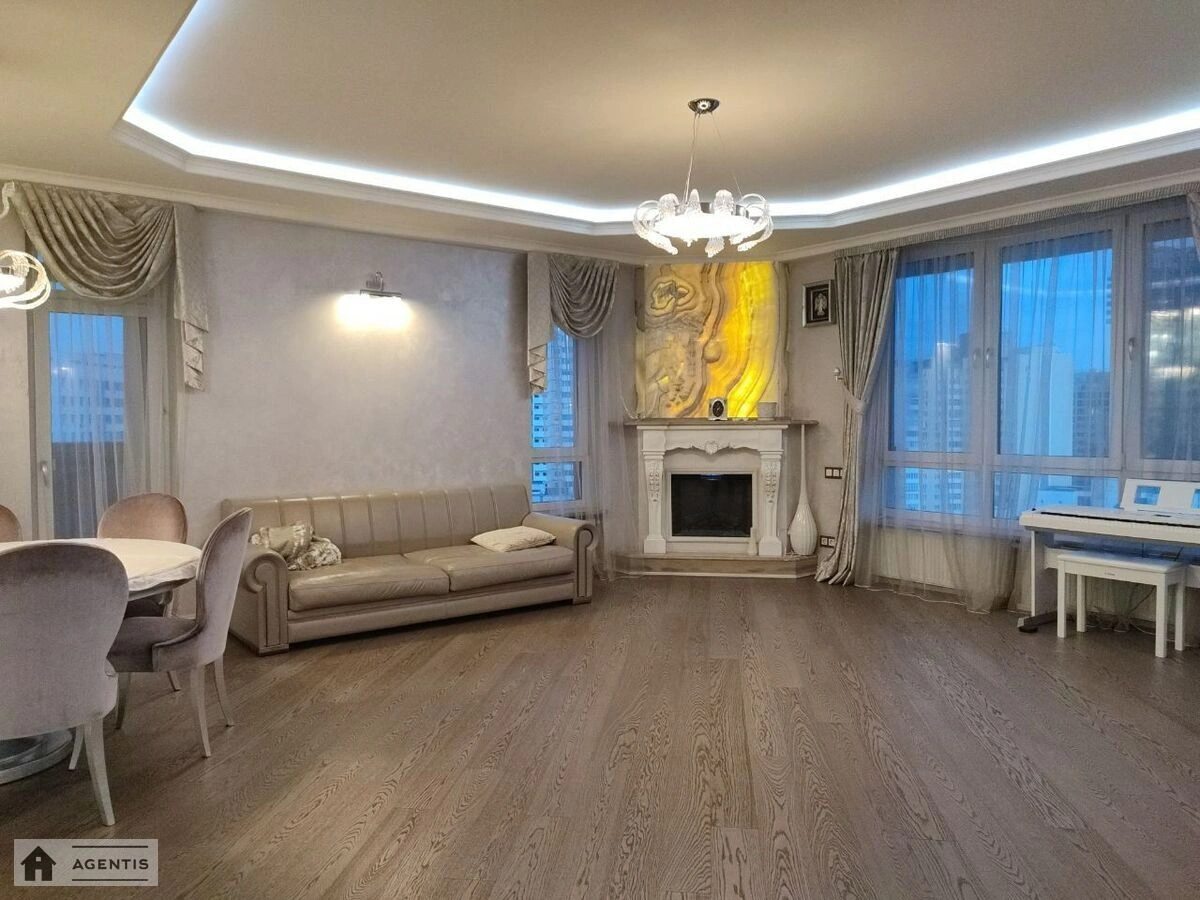 Apartment for rent 2 rooms, 120 m², 9th fl./24 floors. 14, Mykoly Mikhnovskoho bulv. Druzhby Narodiv, Kyiv. 