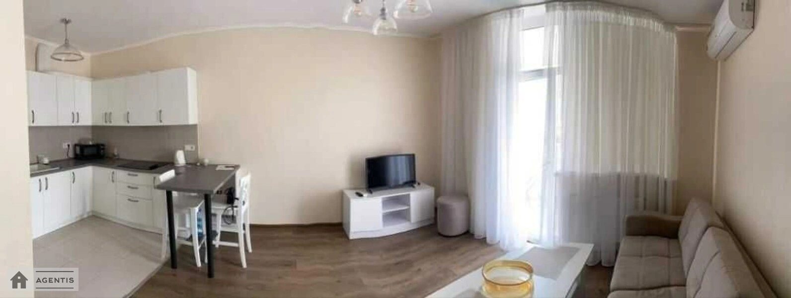 Сдам квартиру 1 комната, 46 m², 2 эт./16 этажей. 33, Осенняя 33, Киев. 