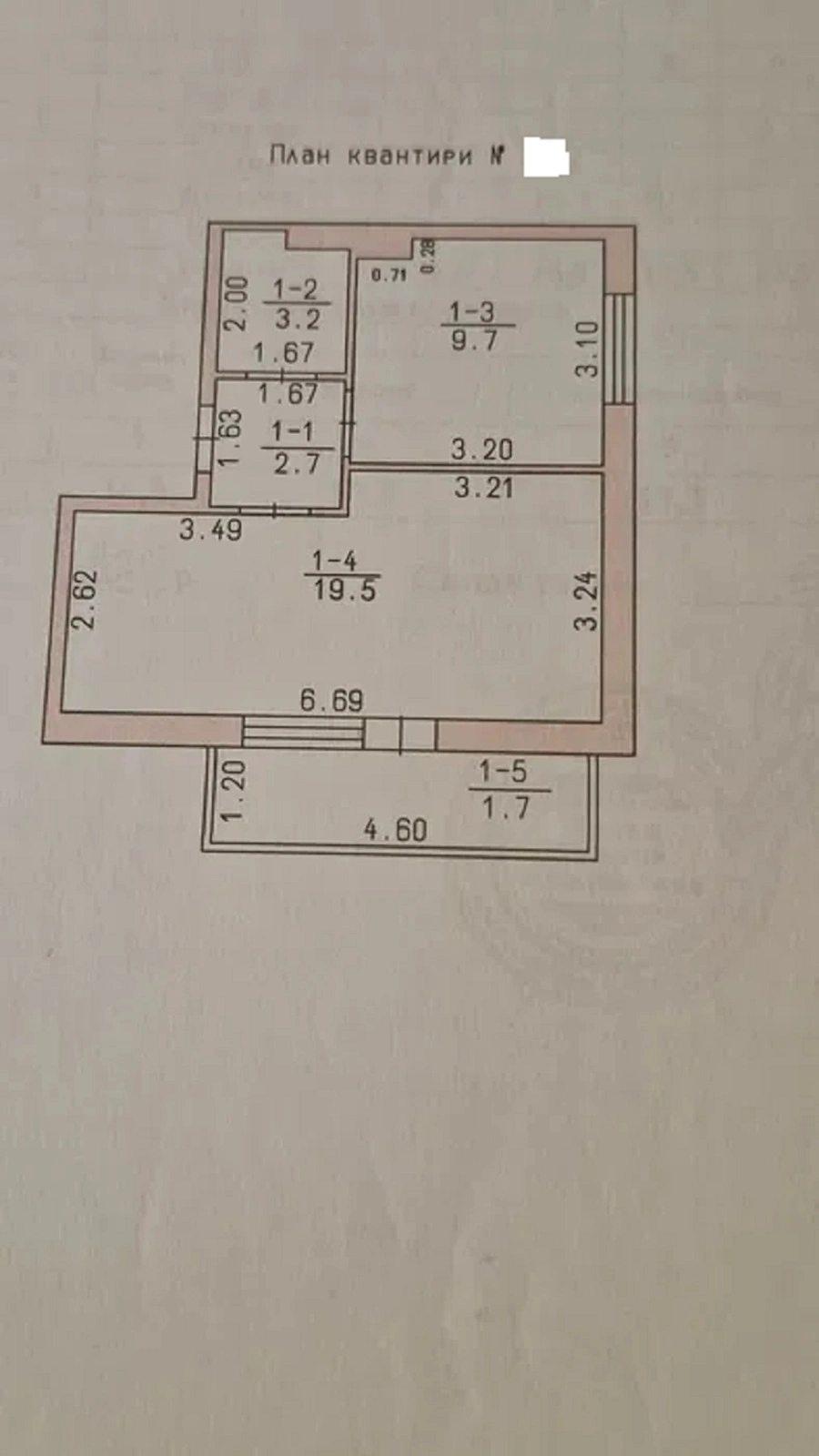 Apartments for sale 1 room, 37 m², 5th fl./5 floors. 52, Instytutska , Odesa. 