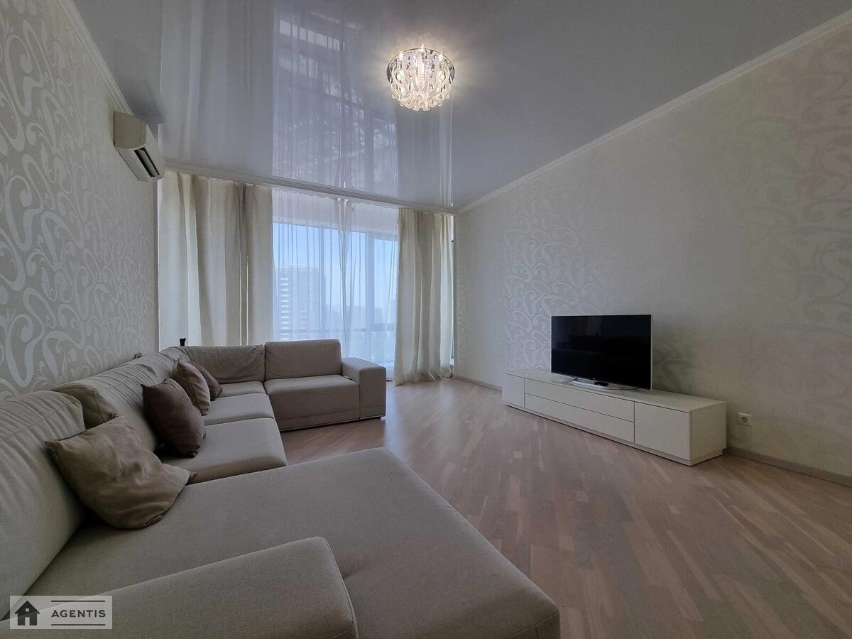 Apartment for rent 2 rooms, 84 m², 16th fl./23 floors. 14, Dniprovs'ka embankment 14, Kyiv. 