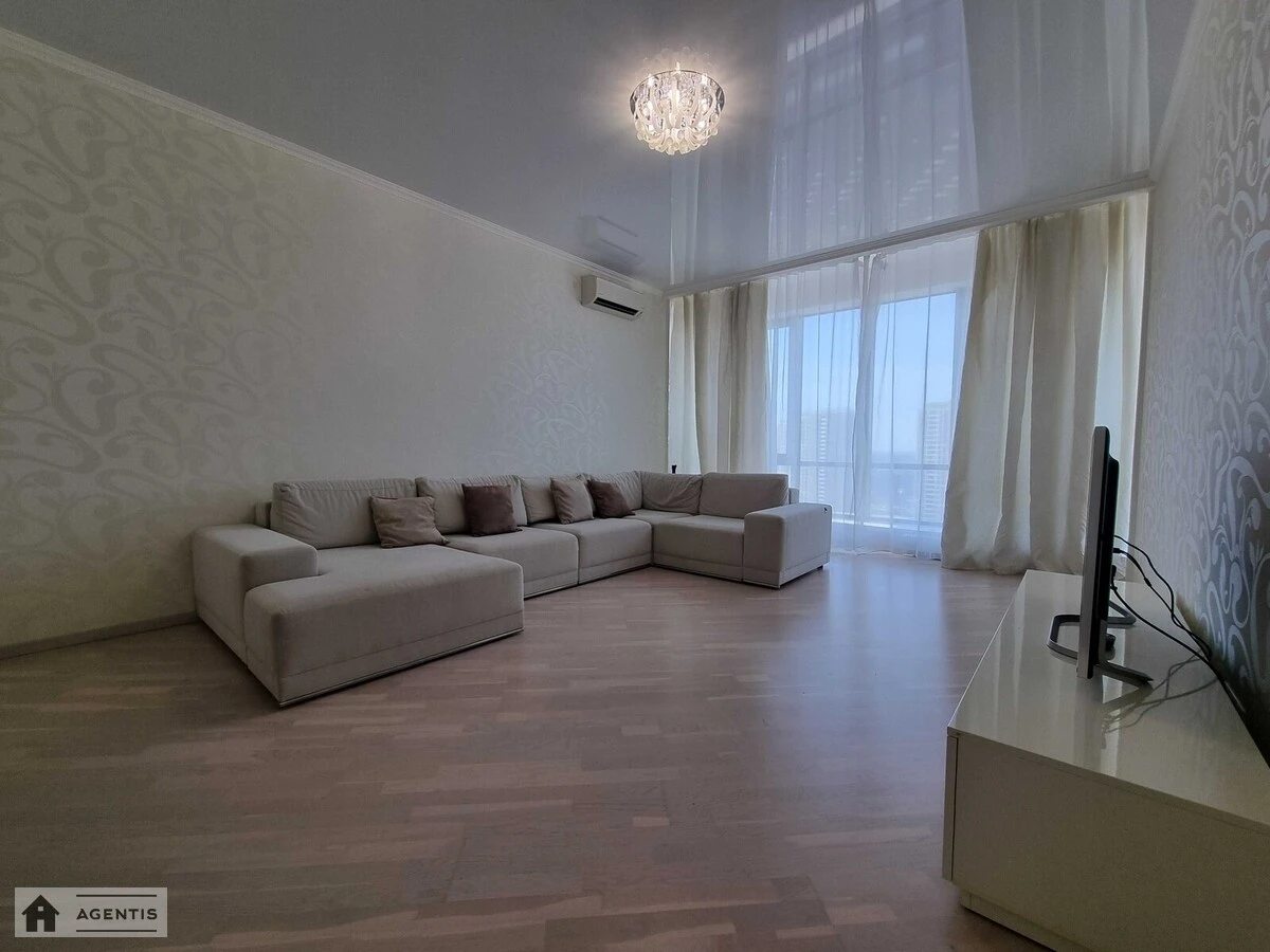 Apartment for rent 2 rooms, 84 m², 16th fl./23 floors. 14, Dniprovs'ka embankment 14, Kyiv. 