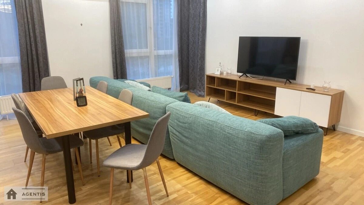 Здам квартиру 3 кімнати, 80 m², 7 пов./25 поверхів. Предславинська, Київ. 