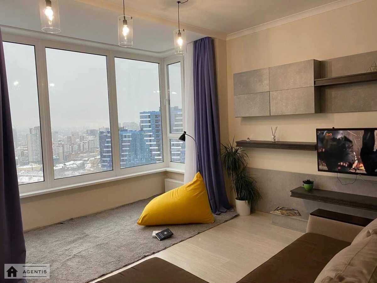 Сдам квартиру 1 комната, 60 m², 23 эт./24 этажа. Миколи Міхновського бульв. (Дружби Народів), Киев. 