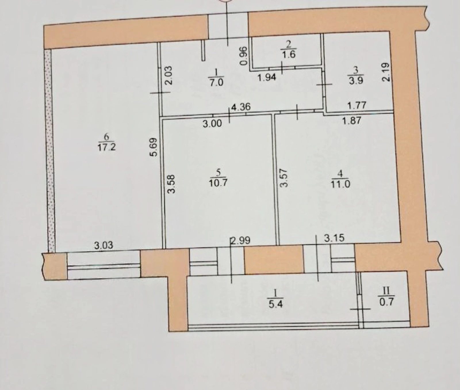 Продаж квартири 2 кімнати, 59 m², 5 пов./10 поверхів. 9, Підволочиське шосе вул., Тернопіль. 