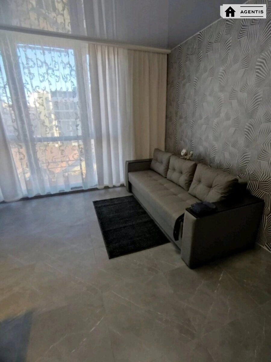 Apartment for rent 1 room, 28 m², 6th fl./11 floors. 127, Kamyanska vul. Dniprodzerzhynska, Kyiv. 