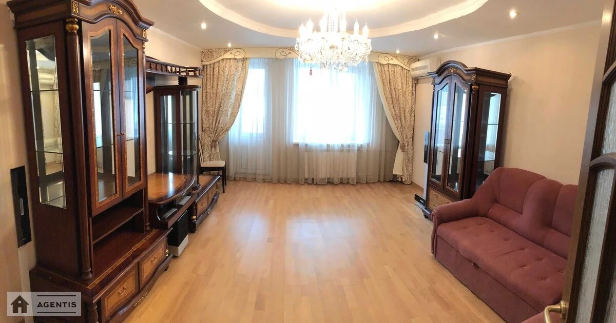 Apartment for rent 3 rooms, 77 m², 13th fl./23 floors. 72, Chervonoyi Kalyny prosp. Volodymyra Mayakovskoho, Kyiv. 