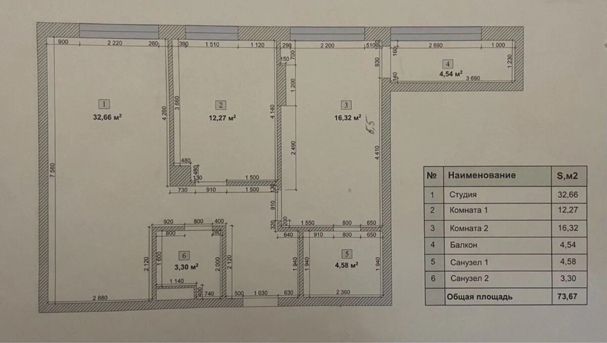 Продаж квартири 2 кімнати, 74 m², 3 пов./23 поверхи. 38, Митрополита Василя Липківського вул. (Урицького), Київ. 