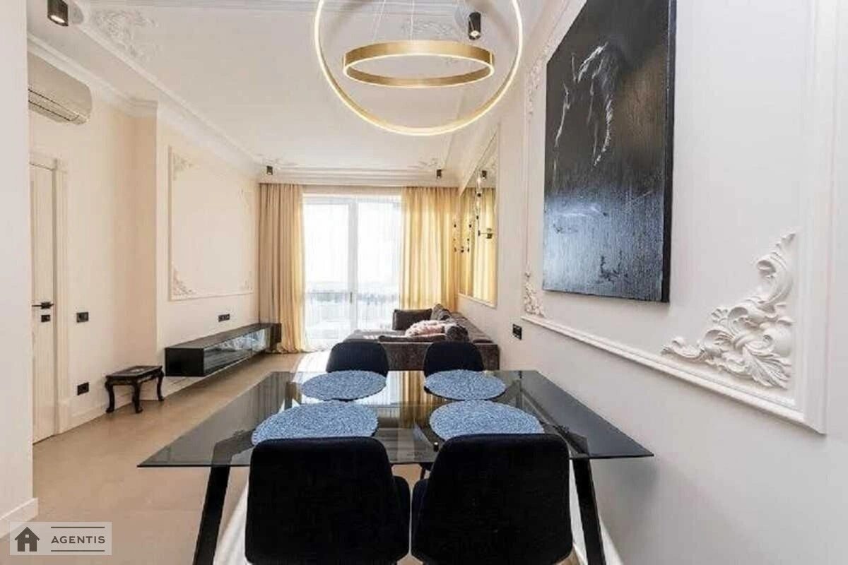 Сдам квартиру 2 комнаты, 59 m², 12 эт./17 этажей. 13, Лейпцигская 13, Киев. 