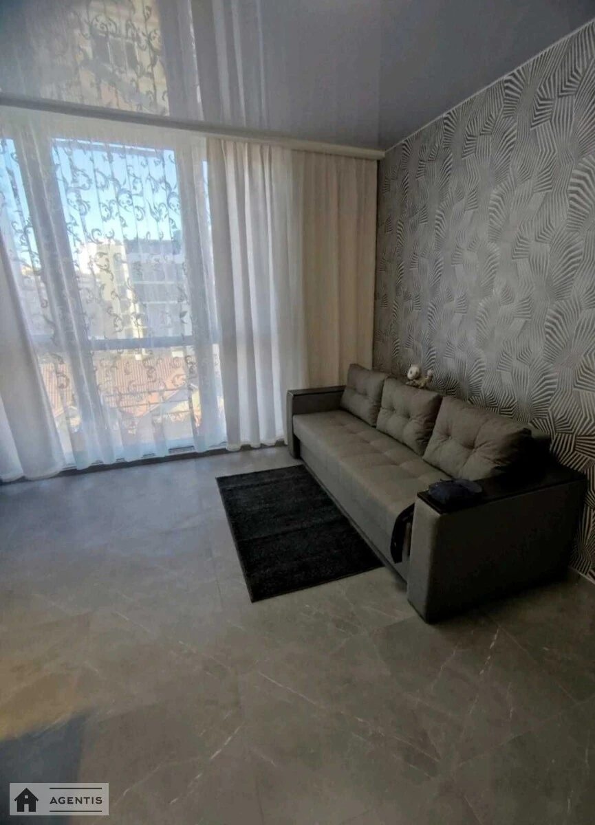 Apartment for rent 1 room, 28 m², 6th fl./12 floors. 127, Kamyanska vul. Dniprodzerzhynska, Kyiv. 