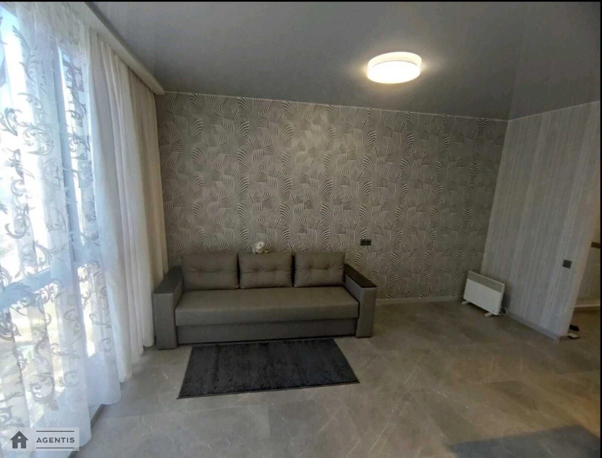 Apartment for rent 1 room, 28 m², 6th fl./12 floors. 127, Kamyanska vul. Dniprodzerzhynska, Kyiv. 