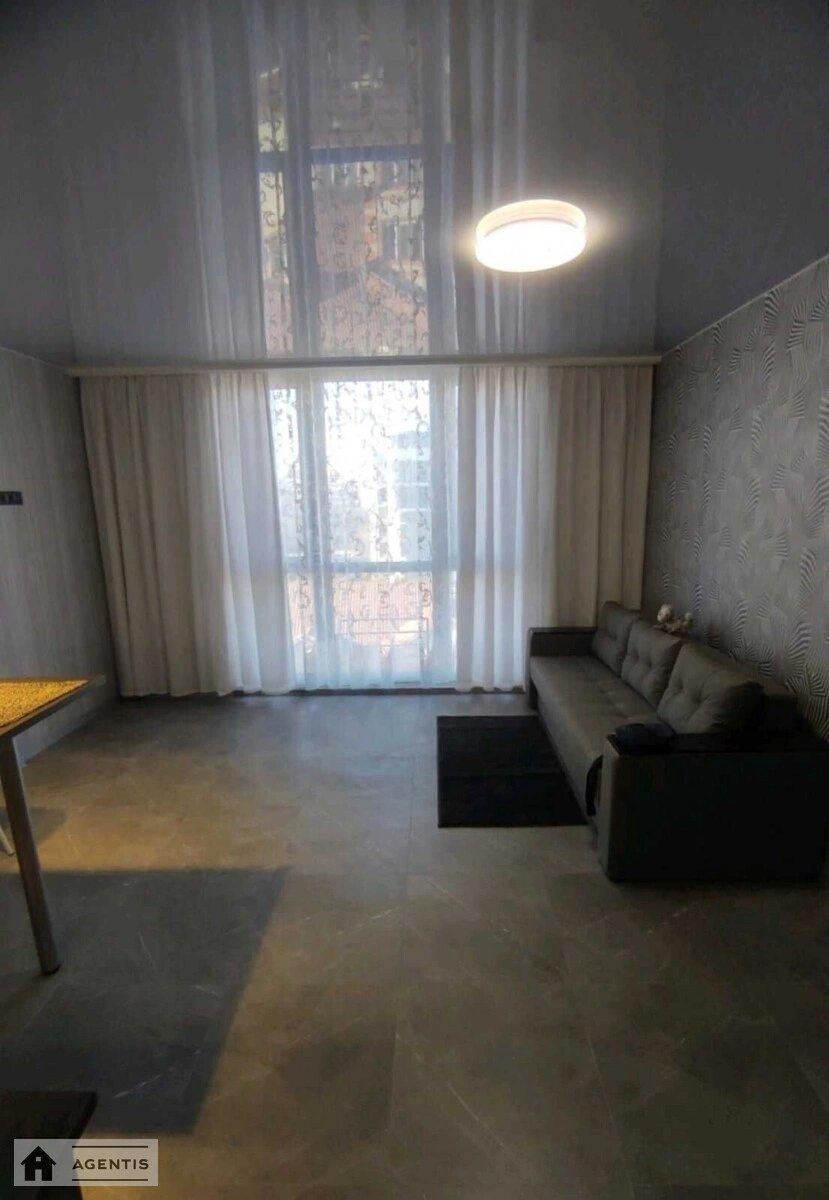 Apartment for rent 1 room, 28 m², 6th fl./12 floors. 127, Kamyanska vul. Dniprodzerzhynska, Kyiv. 