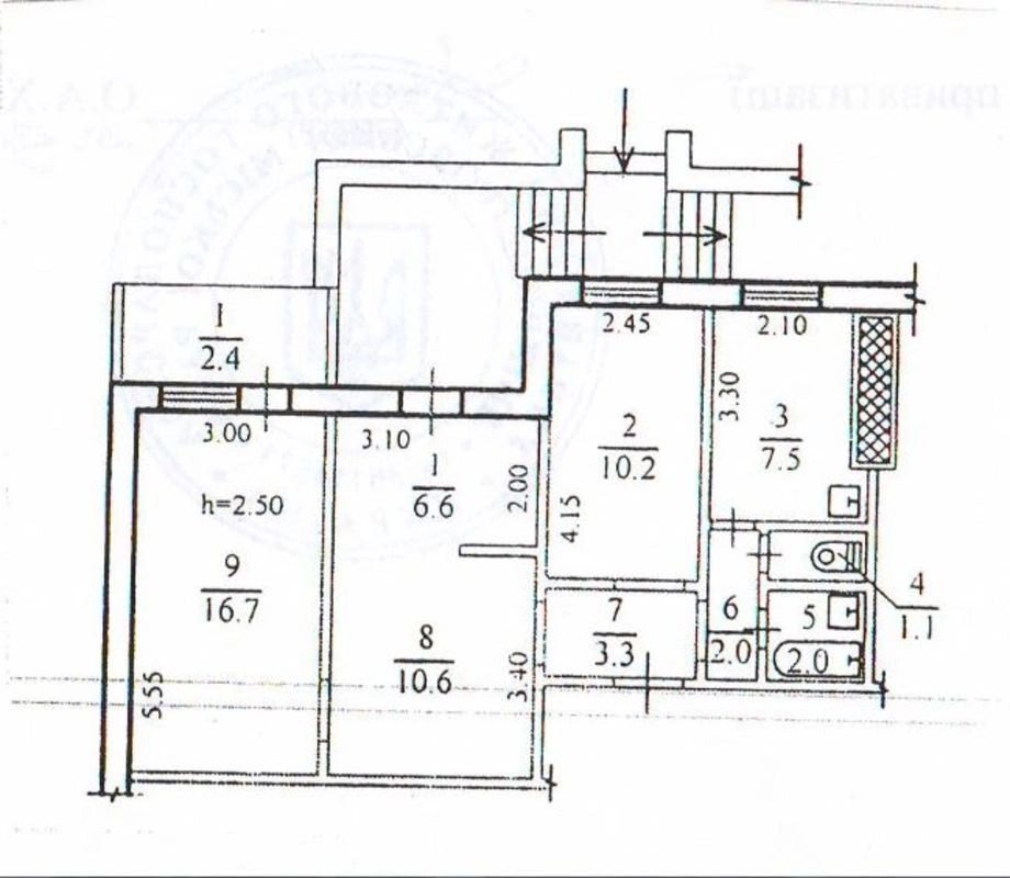 Продаж комерційного приміщення 62 m², 1 пов./9 поверхів. Березинская ул., Дніпро. 