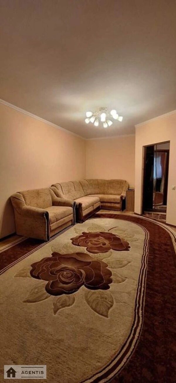 Apartment for rent 1 room, 43 m², 2nd fl./17 floors. Darnytskyy rayon, Kyiv. 