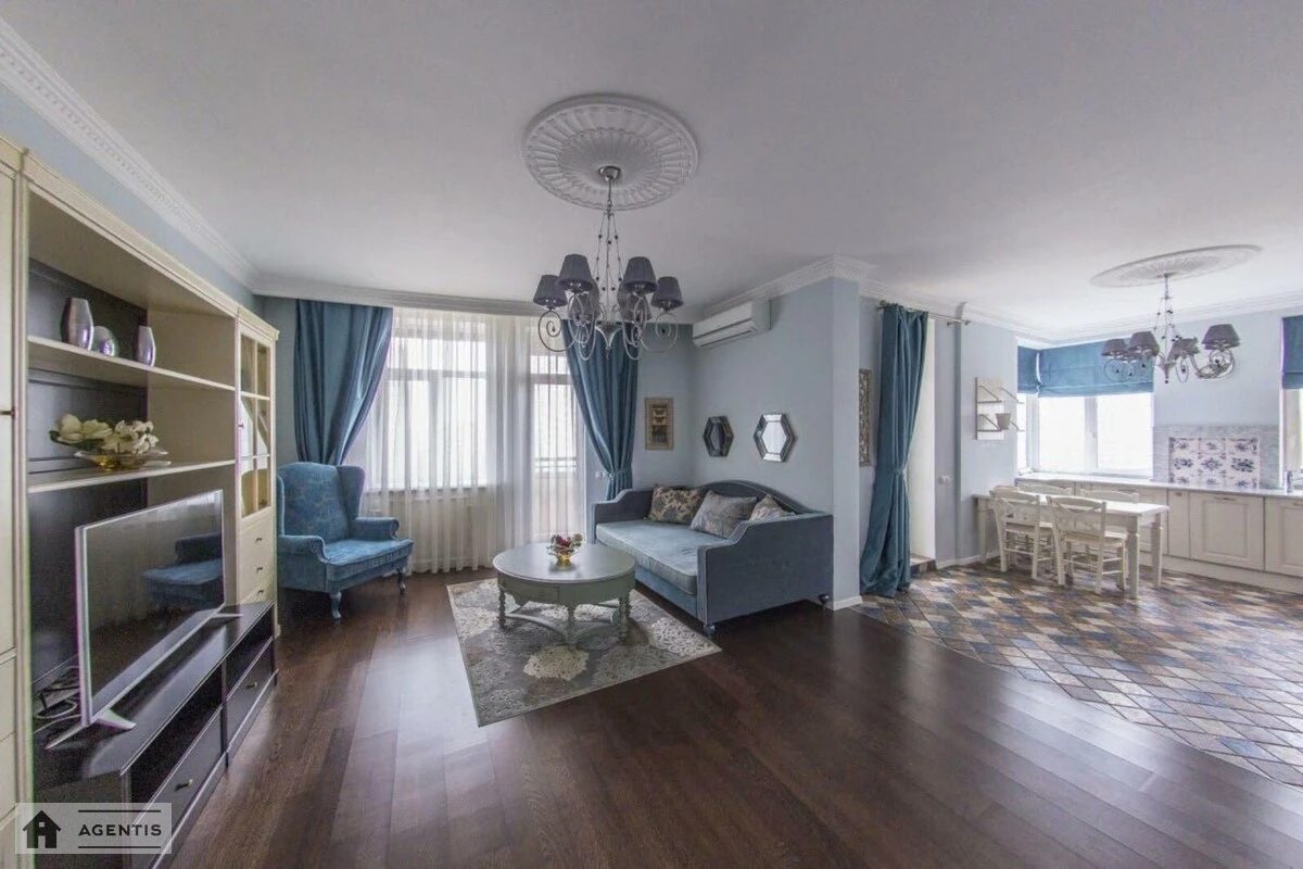 Сдам квартиру 2 комнаты, 93 m², 17 эт./25 этажей. 7, Леси Украинки 7, Киев. 