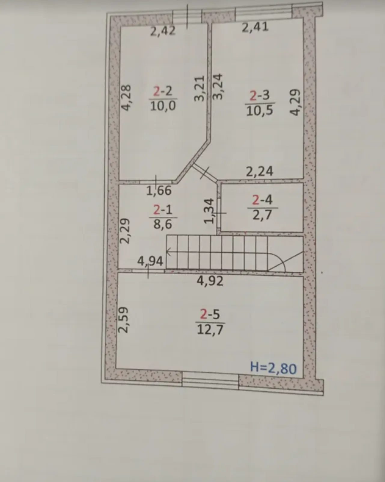 Продаж будинку 112 m², 2 поверхи. Подгородное. 