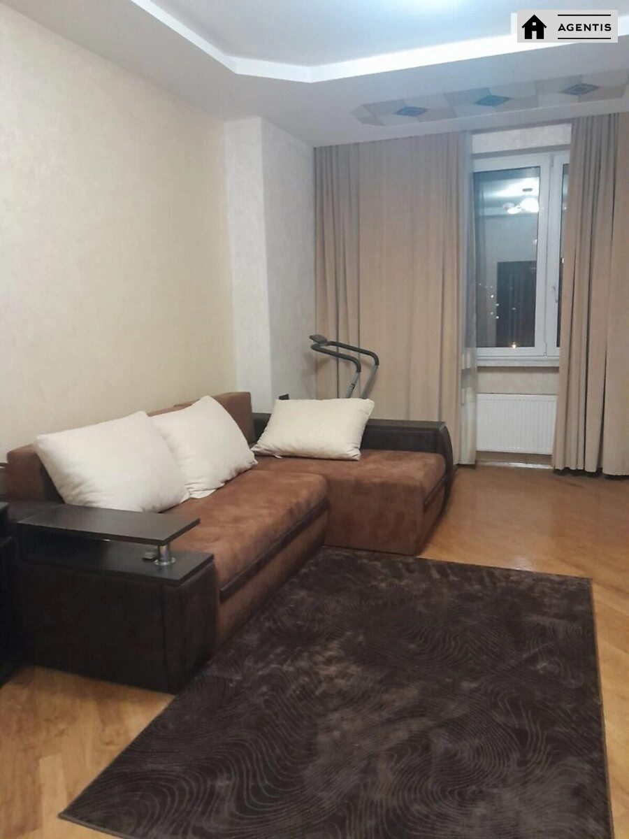 Apartment for rent 2 rooms, 79 m², 7th fl./18 floors. 4, Yuriya Popravky vul. Mykoly Lebedyeva, Kyiv. 