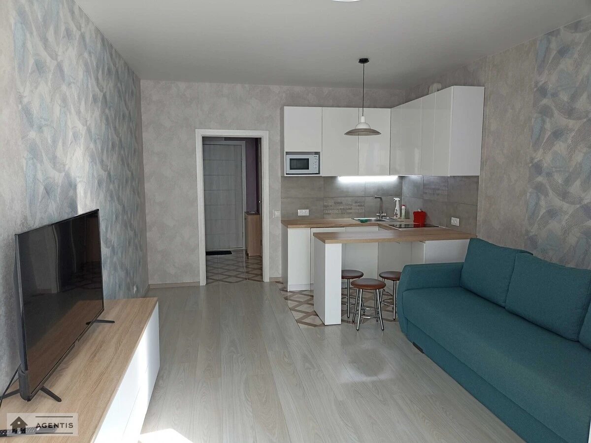 Здам квартиру 1 кімната, 32 m², 5 пов./25 поверхів. 60, Каховська 60, Київ. 