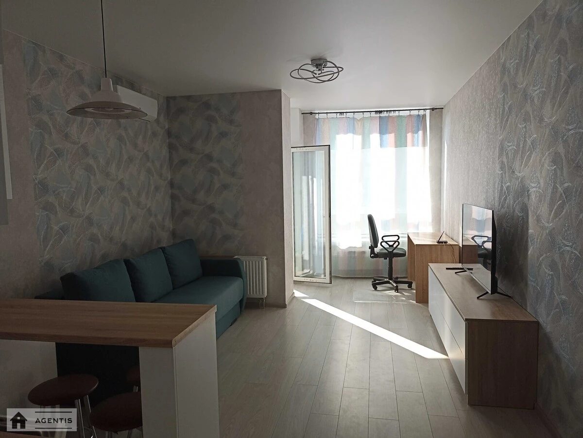 Здам квартиру 1 кімната, 32 m², 5 пов./25 поверхів. 60, Каховська 60, Київ. 