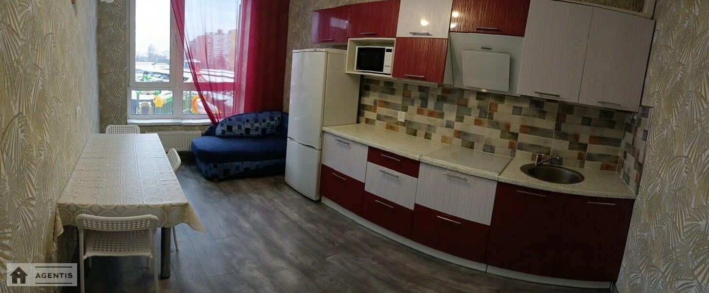 Apartment for rent 1 room, 36 m², 2nd fl./26 floors. 128, Kamyanska , Kyiv. 