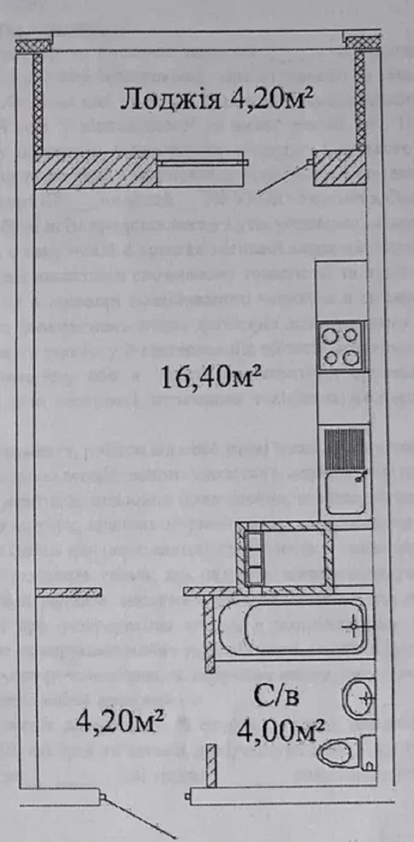 Продаж квартири. 1 room, 29 m², 6th floor/24 floors. 27, Варненская ул., Одеса. 