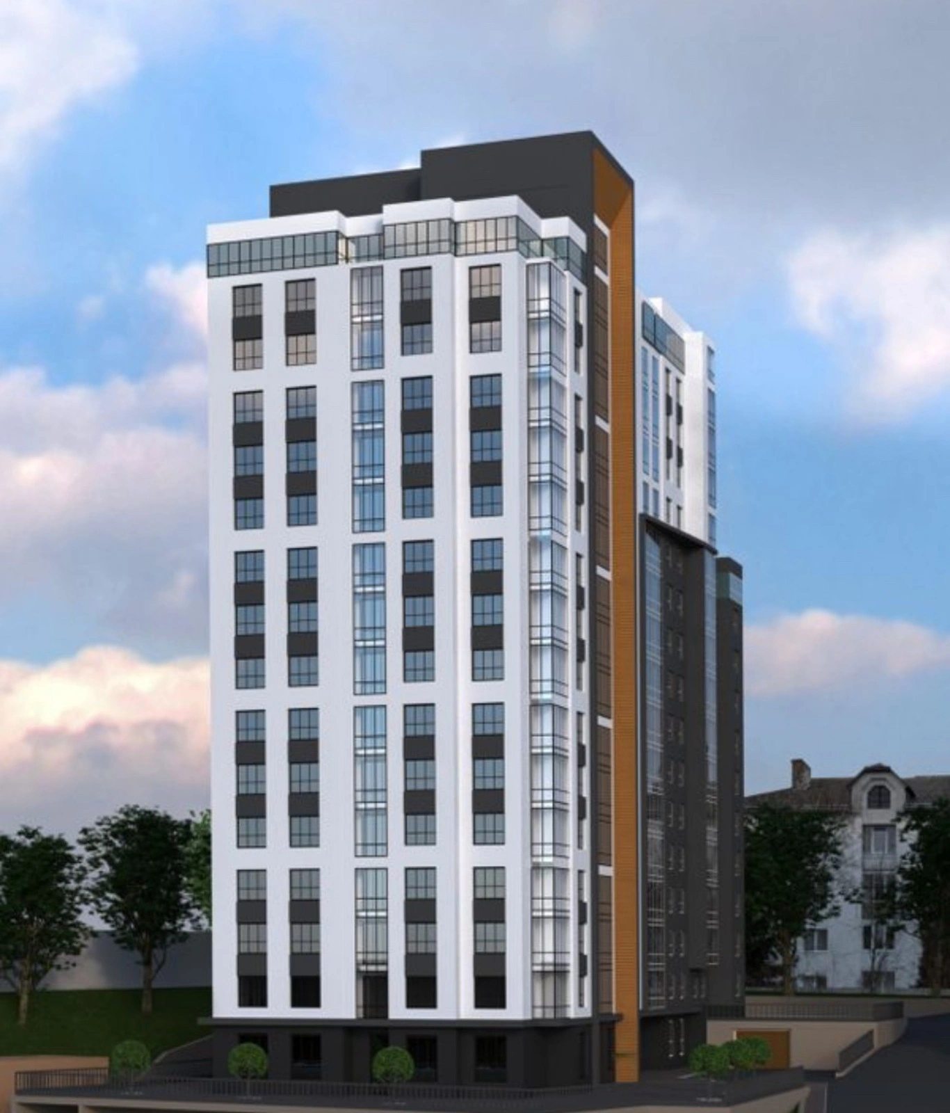 Apartments for sale. 2 rooms, 54 m², 6th floor/16 floors. Novyy svet, Ternopil. 