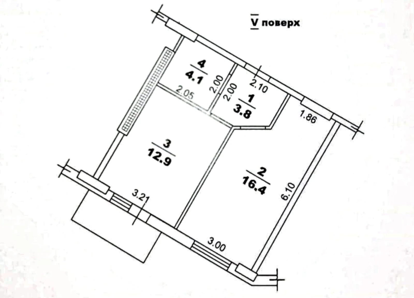 Продаж квартири. 1 room, 38 m², 5th floor/12 floors. 2, Королева Академика , Одеса. 