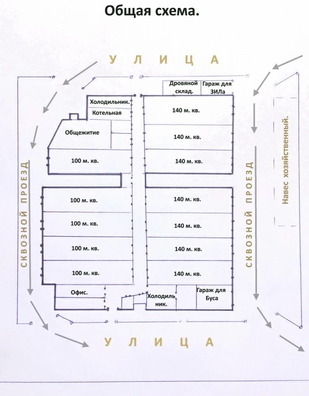 Сдам недвижимость для производства. 2000 m², 1st floor/1 floor. 1, Учительская ул., Васильков. 