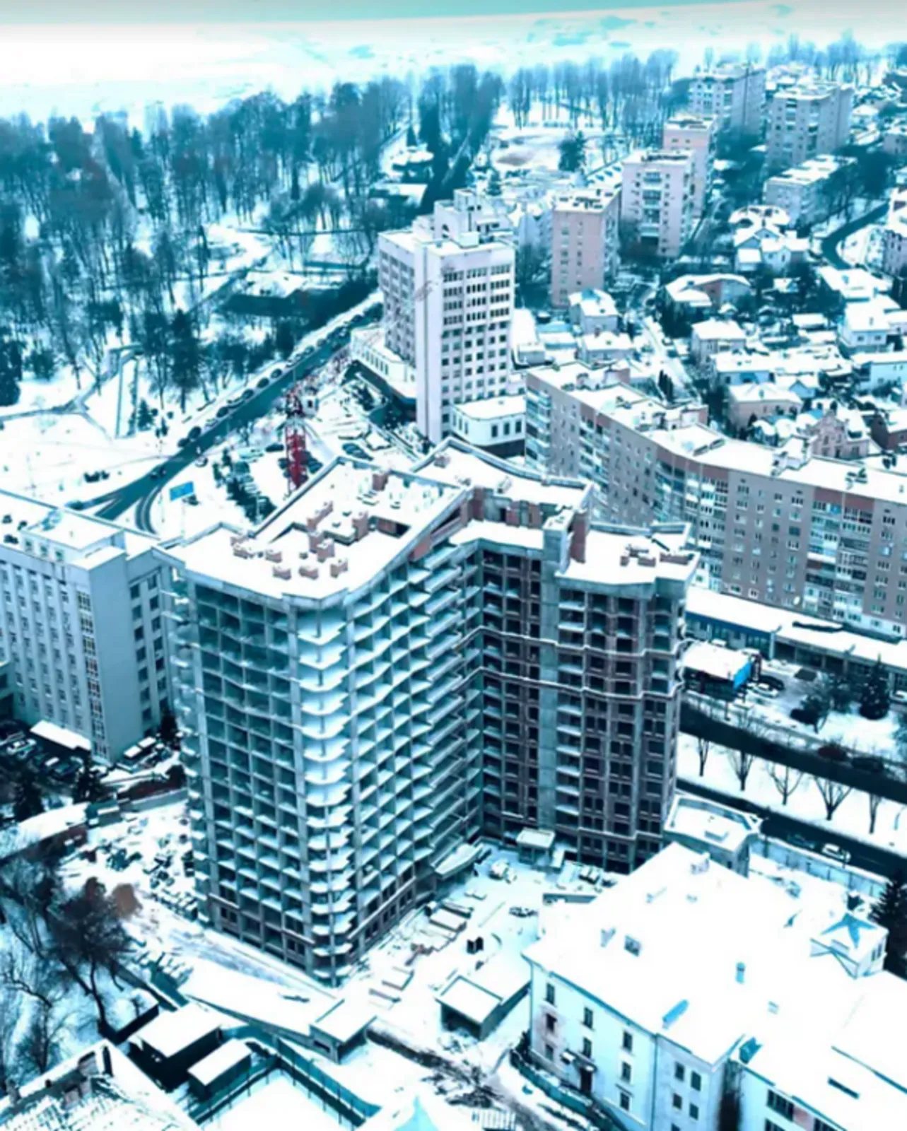 Apartments for sale. 2 rooms, 58 m², 8th floor/16 floors. Tsentr, Ternopil. 