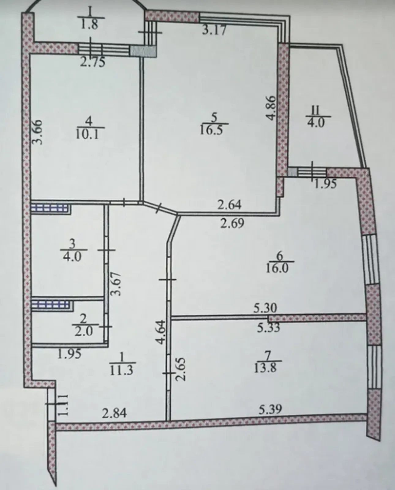 Продаж квартири 3 кімнати, 79 m², 9 пов./10 поверхів. 8, Київська вул., Тернопіль. 