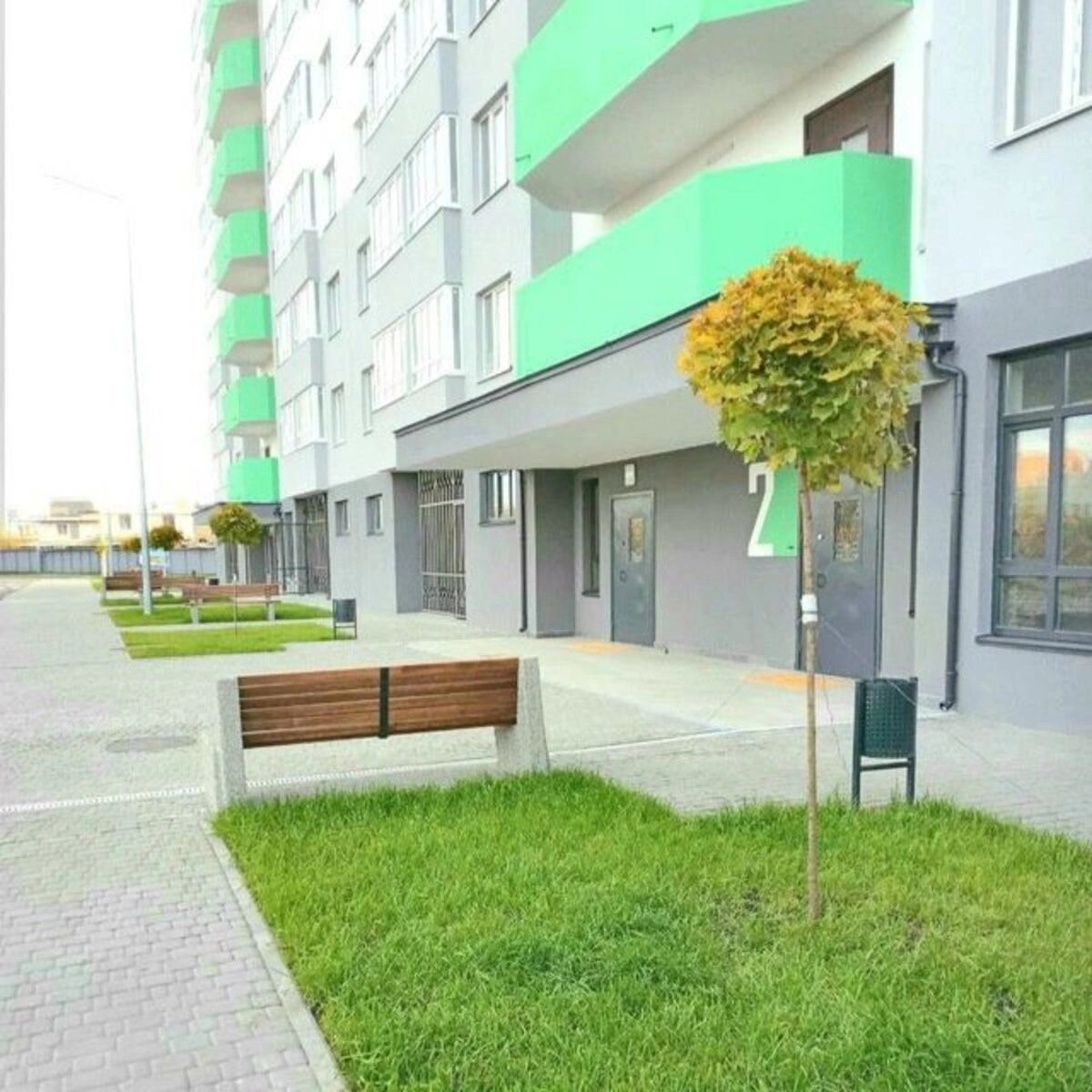 Apartments for sale. 1 room, 38 m², 7th floor/25 floors. 3, Lisova , Novoselky. 