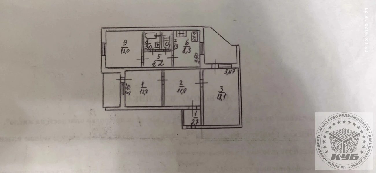 Продаж квартири 3 кімнати, 77 m², 2 пов./16 поверхів. 16, Миколи Ушакова , Київ. 