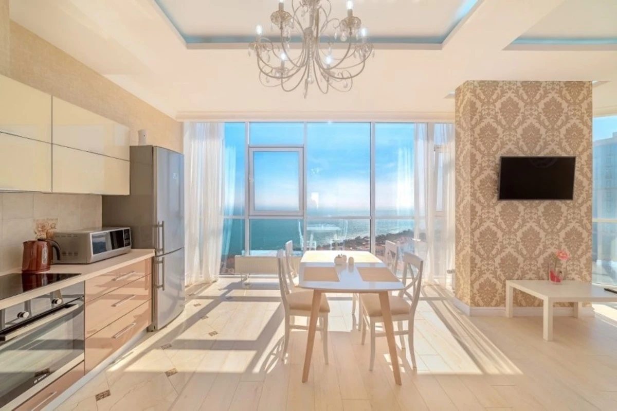 Apartment for rent. 2 rooms, 80 m², 19 floor/23 floors. 60, Frantsuzskyy b-r, Odesa. 
