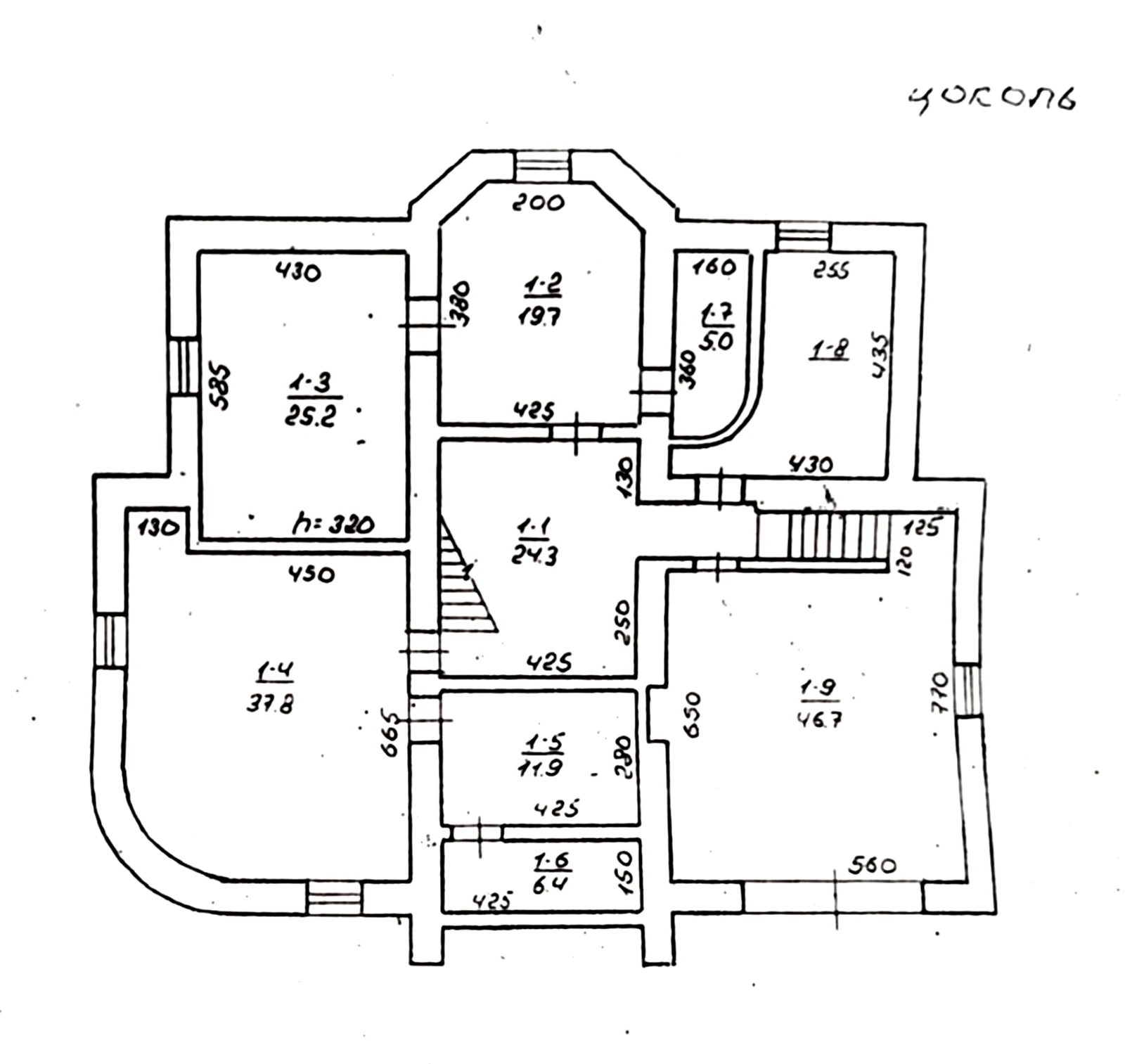 House for sale 570 m², 2 floors. Maryy Demchenko , Odesa. 