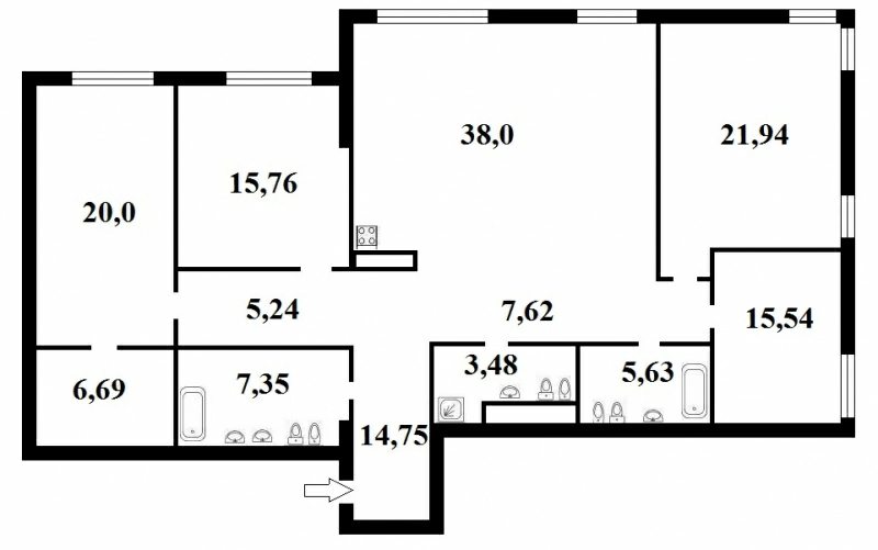 Продаж квартири. 4 rooms, 162 m², 11 floor/24 floors. 72, Звіринецька 72, Київ. 