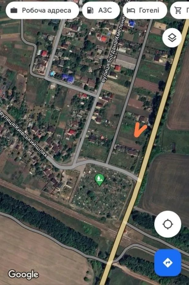 Land for sale for residential construction. Velyka Oleksandrivka. 