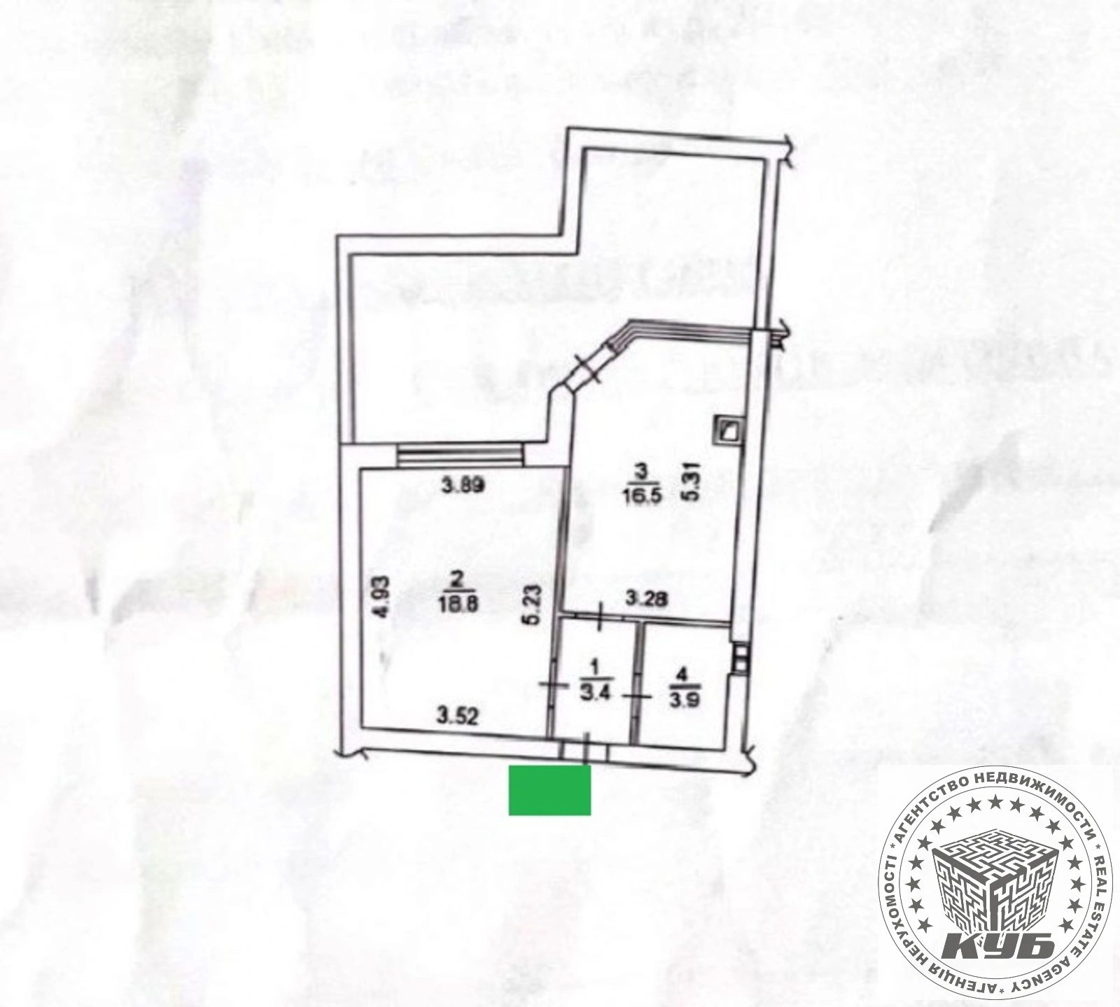 Продаж квартири. 1 room, 51 m², 2nd floor/10 floors. 1, Львівська , Петропавловская Борщаговка. 