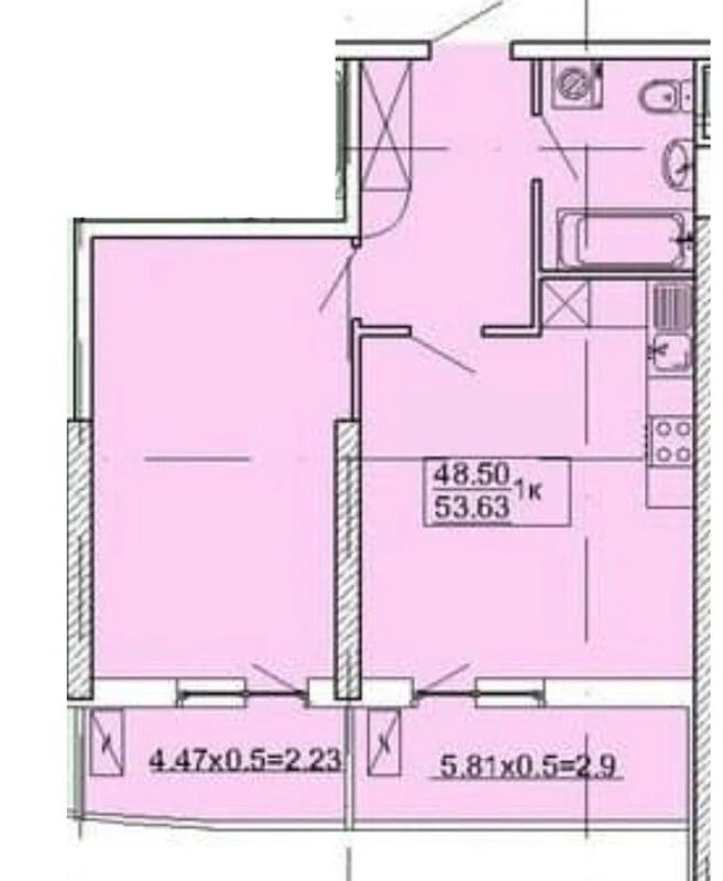 Продаж квартири. 1 room, 53 m², 12 floor/18 floors. 2, Кордонный пер., Одеса. 