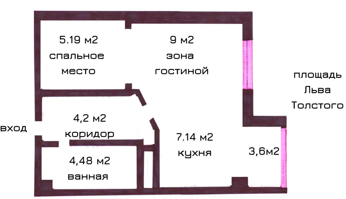 Продаж квартири. 1 room, 39 m², 12 floor/17 floors. 29, Асташкина , Одеса. 