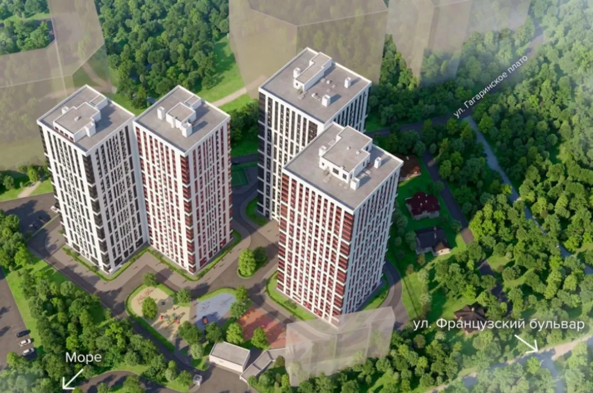 Продаж квартири. 1 room, 38 m², 17 floor/24 floors. 4, Гагаринское плато , Одеса. 